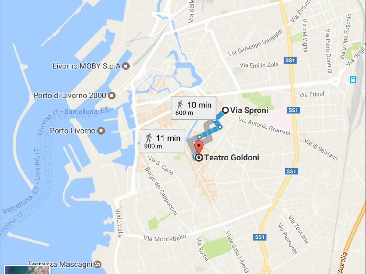 New Maria'S House Livorno. Il Cisternone Apartment ภายนอก รูปภาพ